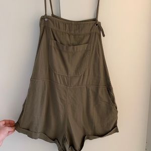 Army Green Romper